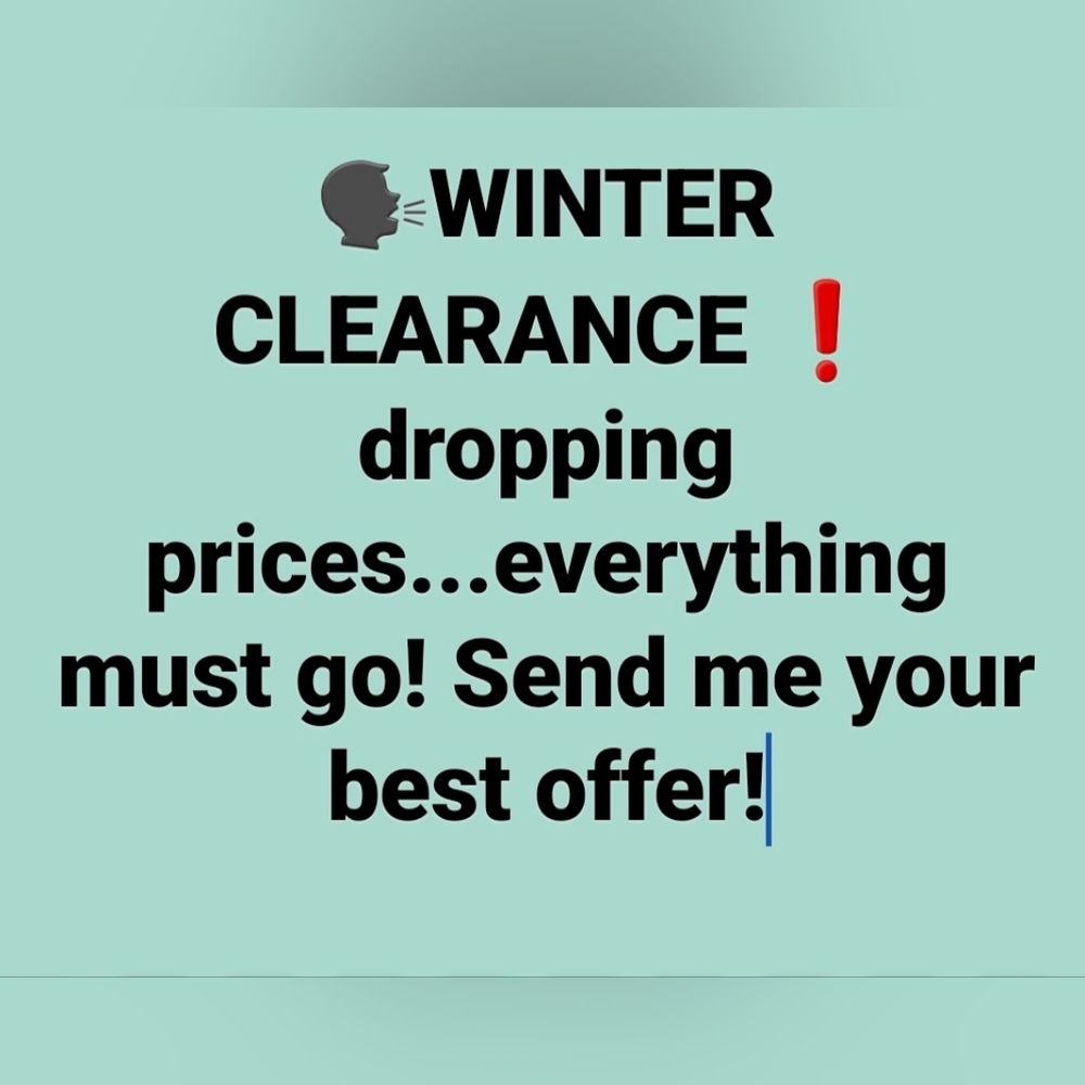 Winter Clearance